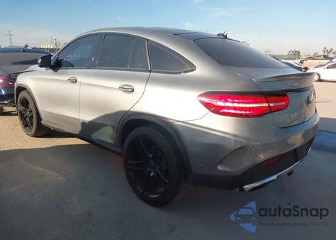 2016 Mercedes-Benz Gle 450 Amg Coupe 4Matic z USA, uszkodzony, nr VIN 4JGED6EB4GA037219